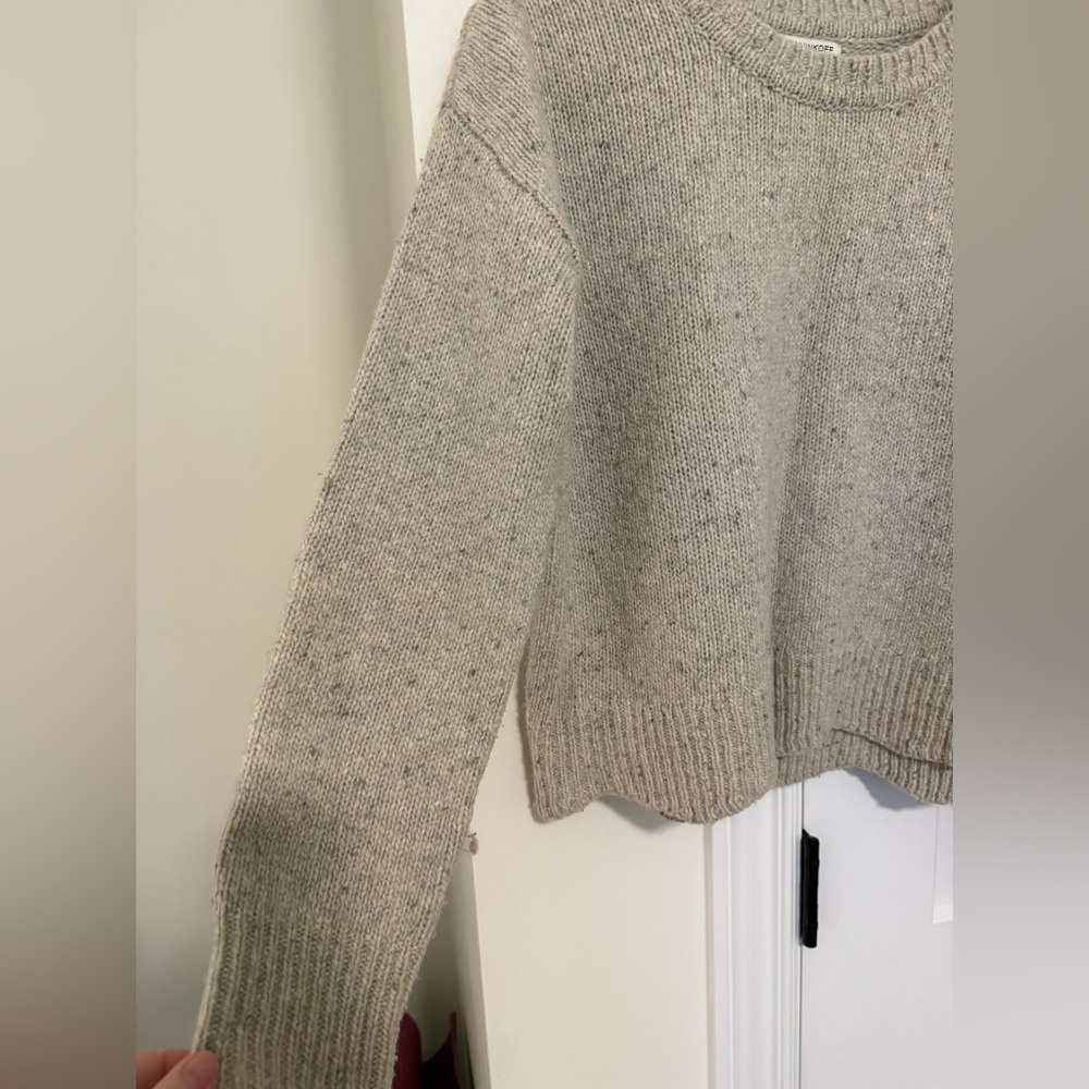 Rebecca Minkoff Neutral Wool Sweater - Picture 3 of 4